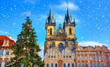 Коледна магия в Прага


